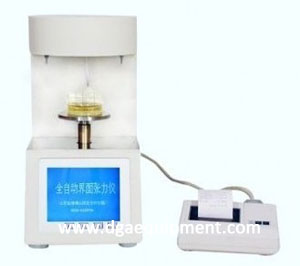 Interfacial Tension of Oil Against Water by the Ring Method